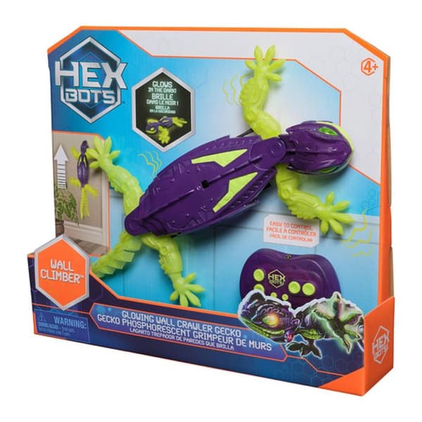 Gecko Radiostyrd - lyser i mörkret - Hex Bots