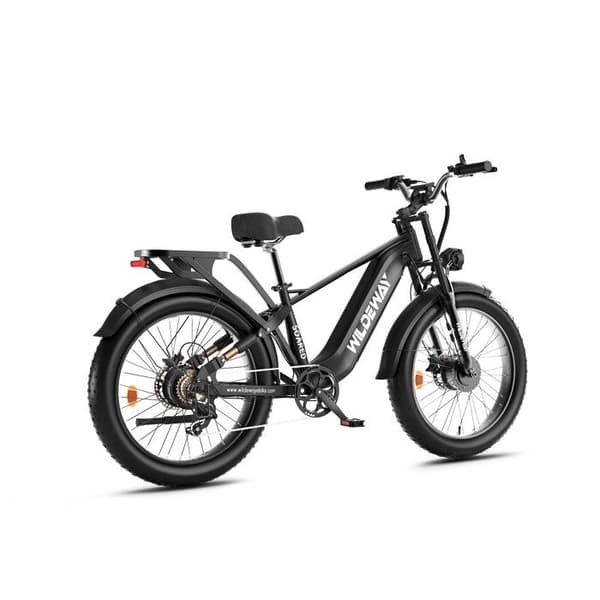 Elcykel för terräng - WILDEWAY - Soared Pro Max - Dubbelmotor 2600W - Moment sensor - Däck 26×4.0