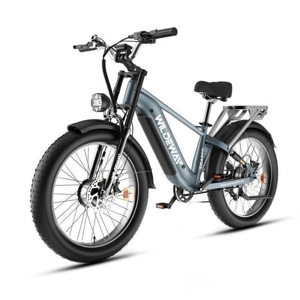 Elcykel til terræn - WILDEWAY - Soared Pro Max - Dobbelt motor 1500W - Batteri 48V 30Ah - Dæk 26×4.0