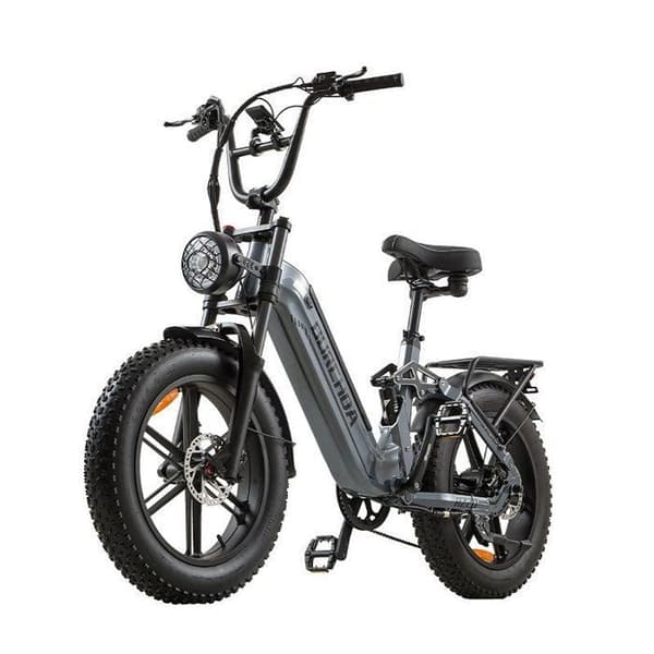 Fällbar elcykel för terräng - BURCHDA - AZ20 - Batteri 48V20AH - Räckvidd 60–70 km - Däck 20×4.0