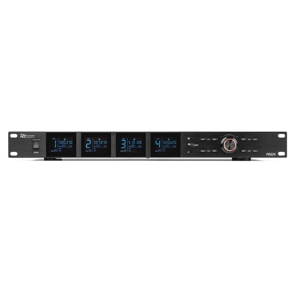 Power Dynamics PD524B UHF trådlös mikrofonset med 4 bodypack-mikrofoner