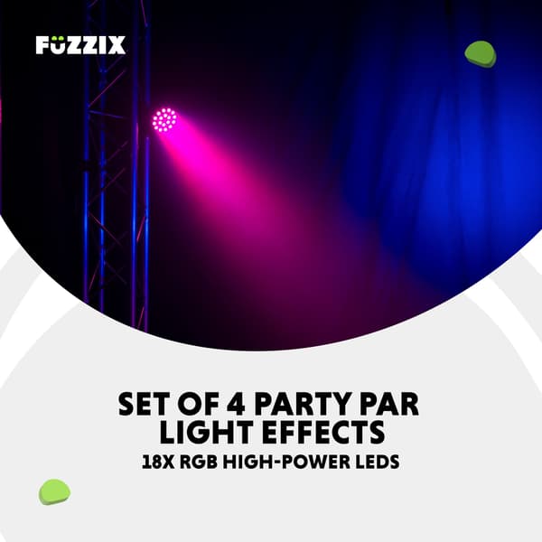 Fuzzix Comet M16 Party Par Set