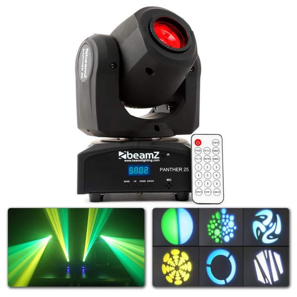 BeamZ Panther 25 Led Spot Movinghead IRC