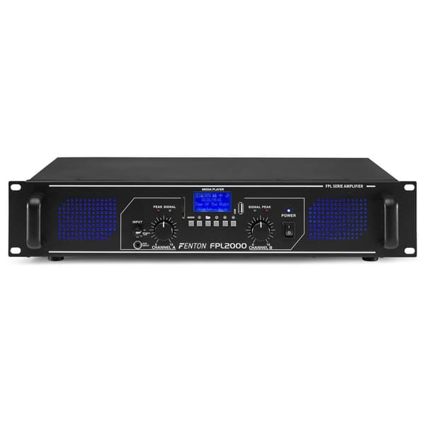 Fenton FPL2000 Digital förstärkare BT MP3 LED EQ