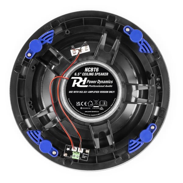 Power Dynamics NCBT6 Aktiv Låg profil set, BT, 6"