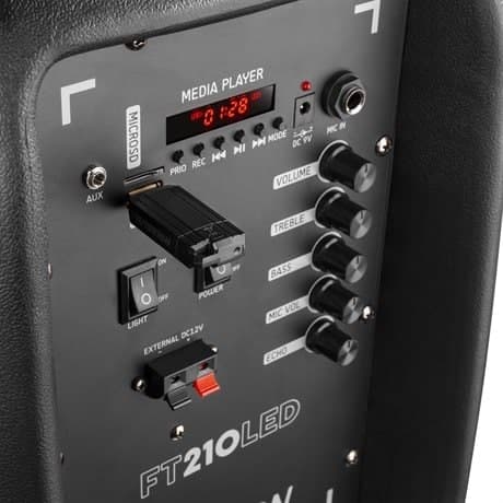 FT210LED mobilt ljudsystem 2 X 10"