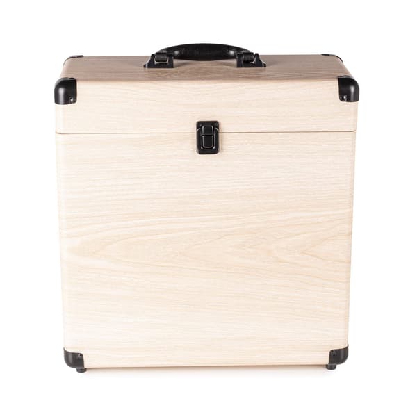 Audizio RC32 Vinyl Record Case Ljus Trä