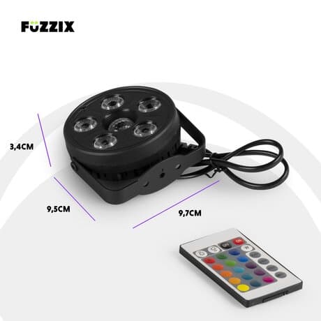 Fuzzix Comet M06 Party Par Set