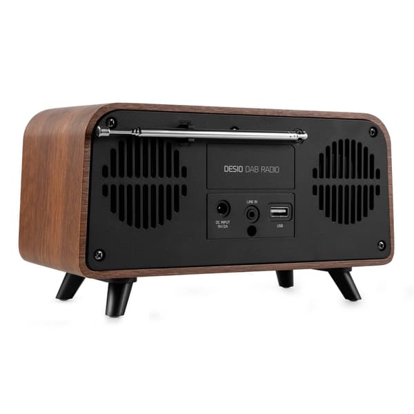 Audizio Desio DAB Radio – Mörk trä