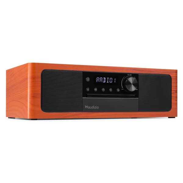 Audizio Lunata Premium All-in-One Music System – Cherry