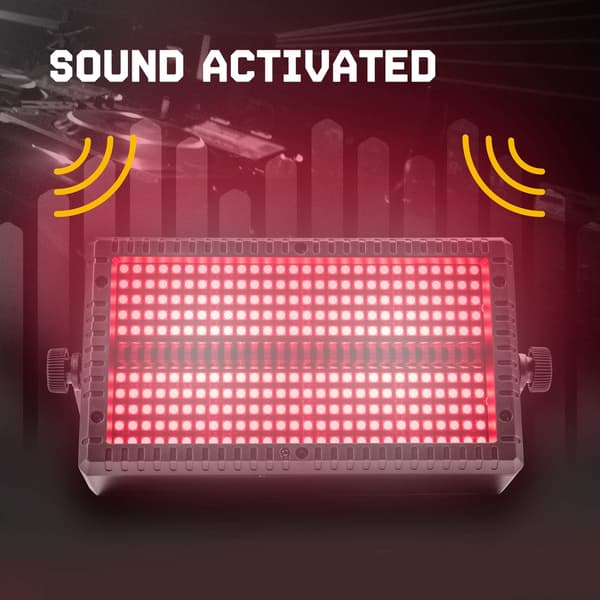 beamZ BS336 Stroboscope LED RGB+W Combi