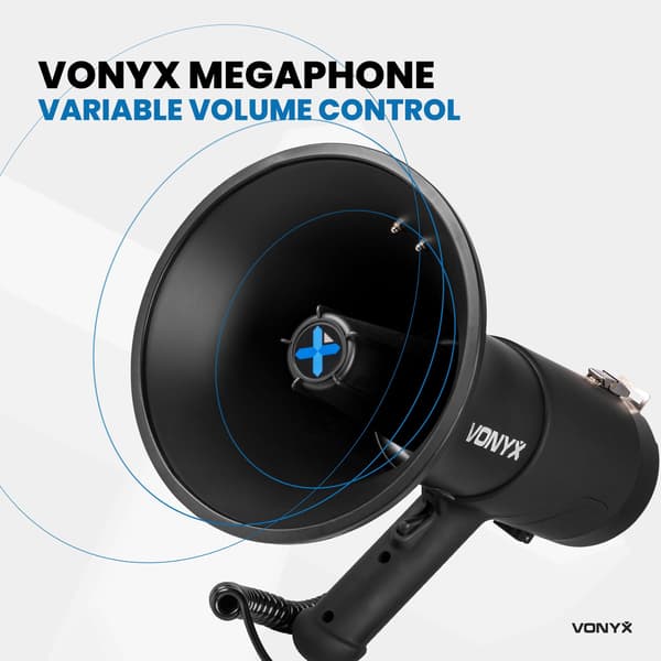 Vonyx MEG075 Megafon 75W Matt Black