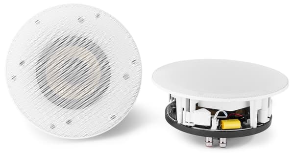 Power Dynamics WCS80 Förstärkare Takhögtalare, Set 2st, Wifi, BT 8"