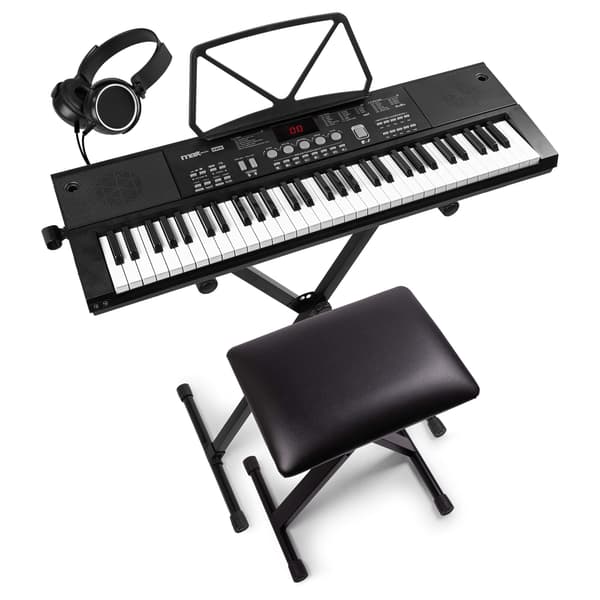 Max KB15SET elektroniskt Keyboard 61-tangenter med batteri - Set