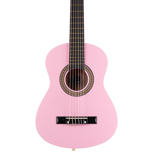 Max SoloArt Junior 1/4 Klassisk Gitarrpaket – Rosa