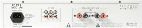 SPL 1000MP3 Förstärkare, blå LED+EQ WH