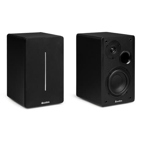 Audizio KS01B Active Bookshelf Speaker Set 120W BT Black
