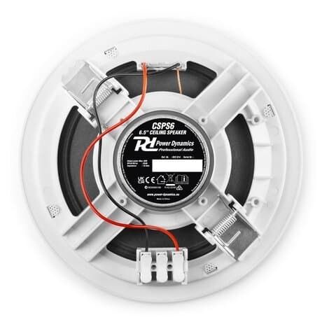 Power Dynamics CSPS6 takhögtalare 6,5'' - 16 ohm - 40W - Vit