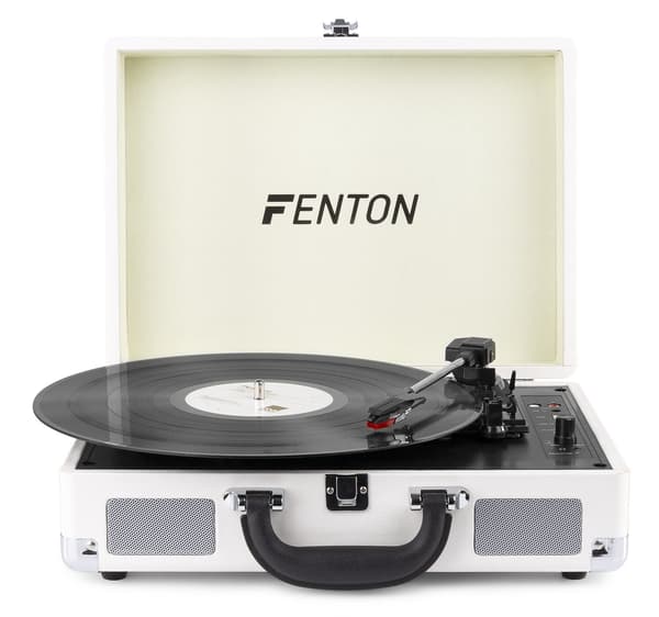 Fenton RP115 Record Player DoveGrey.