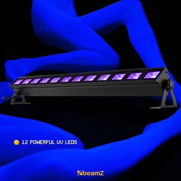 BeamZ BUV123 LED bar 12x3W UV