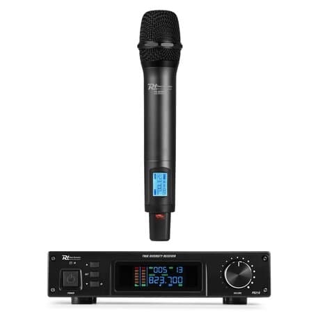 Power Dynamics PD210 160-kanals UHF trådlös mikrofon True Diversity System HH