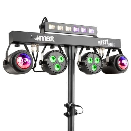 MAX PartyBar10 2xJellym.2xPAR3LED 6xLED