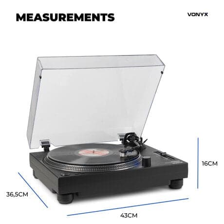 Vonyx DT6000 Pro direktdriven skivspelare