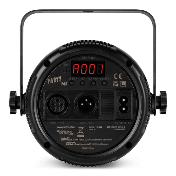 Fuzzix PLF20 Party Par RGBAW-UV DMX
