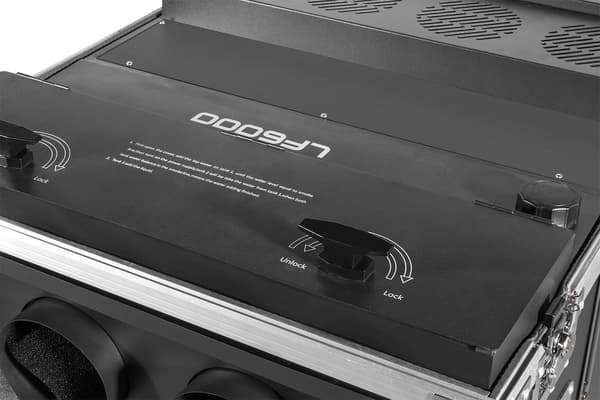 Beamz Pro LF6000 Low Fogger vattenbaserad Flightc