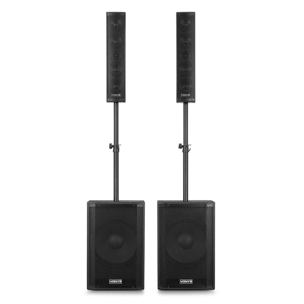 Vonyx VX1080BT Active Speaker Kit 2.2