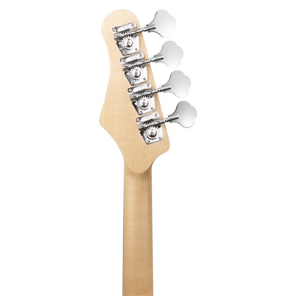 Max Gigkit Basgitarr med 40 Watts förstärkare - Gitarrstativ - Gitarrväska - Vit