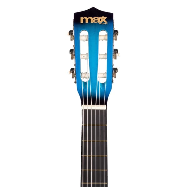 Max SoloArt Junior 3/4 Klassisk Gitarrpaket Blå