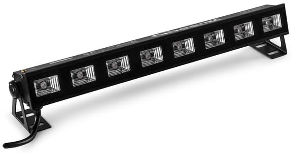 BeamZ BUVW83 LED bar 8x3W UV/WW 2in1