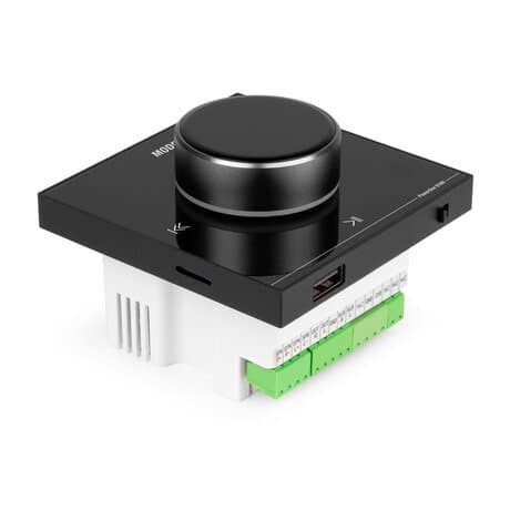 Power Dynamics Powerline B100B In-Wall Ljudförstärkare BT/LCD – Svart