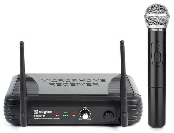 SkyTec STWM721 Trådlös mikrofon UHF 1kanal