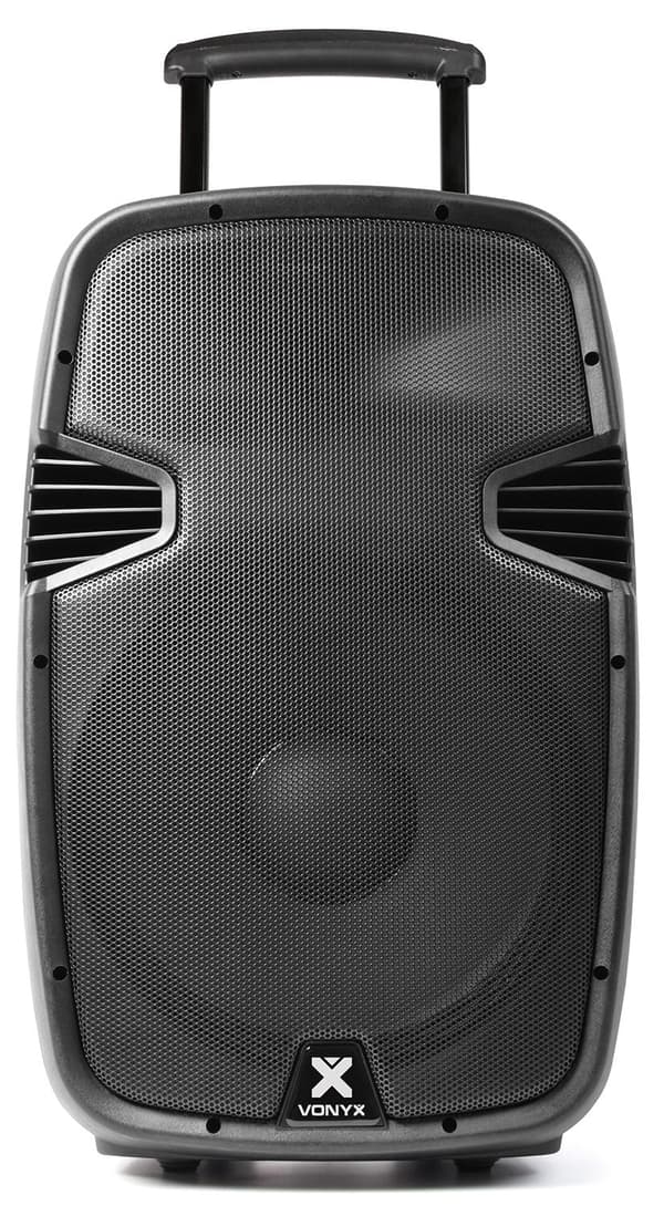 Vonyx SPJ-PA915 Mobile Amp ABS 15" 2 UHF