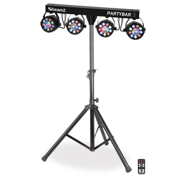 Beamz PartyBar3 4PAR 9x1W RGB MagicBall