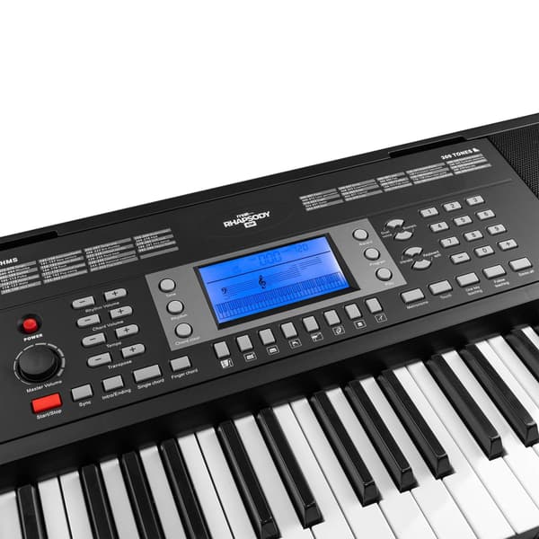 Max Rhapsody61P Electronic Keyboard Pro med 61 Touch Response-tangenter