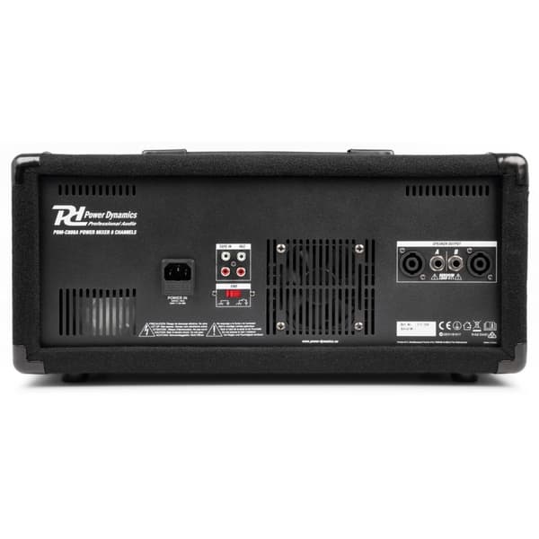 Power Dynamics PDM-C805A 8-kannals mixer med förstärkare
