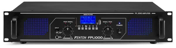 Fenton FPL1000 Digital förstärkare BT MP3 LED EQ