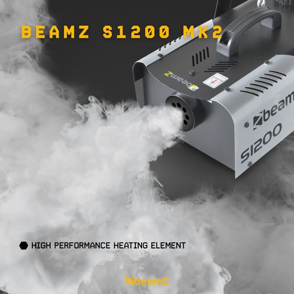 BeamZ S1200 MKII Rökmaskin med kontroll