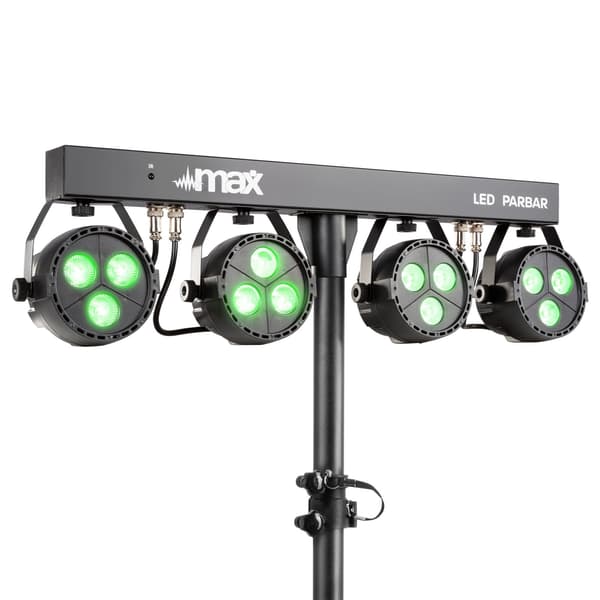 MAX PartyBar4 PARBAR 4Way 3x4in1 LED