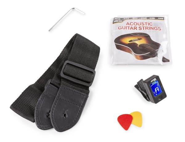 Solojam western guitar pack blå
