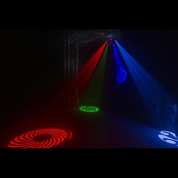 Whirlwind 3-I-1 LED effekt DMX