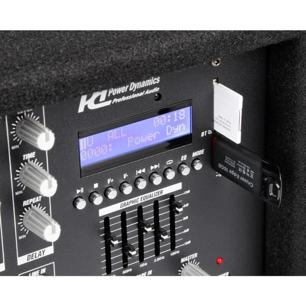 Power Dynamics PDM-C805A 8-kannals mixer med förstärkare