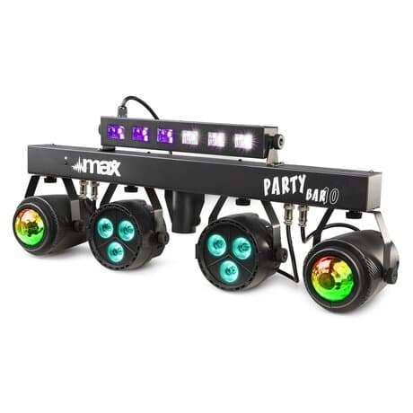 MAX PartyBar10 2xJellym.2xPAR3LED 6xLED