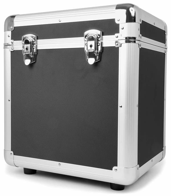 Power Dynamics RC100 12" Vinyl Skivcase, svart
