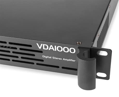 Vonyx VDA1000 PA Amplifier 1U 2 x500W