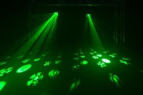 BeamZ LED Gobo Derby 21x3W RGBA Strobe UV