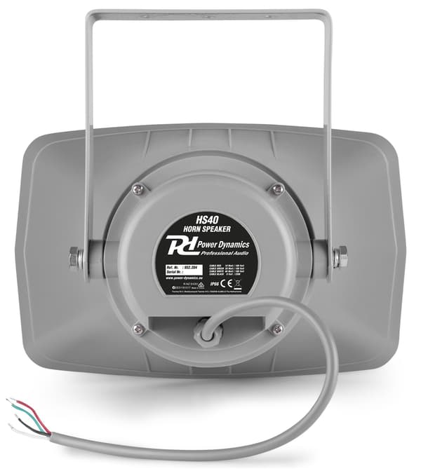 Power Dynamics HS40 Hornhögtalare IP66 40W 100V
